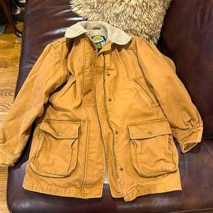 Cabela’s Women’s Canvas Barn Coat — fleece lined